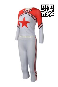CH159 order and manufacture tight cheerleading suit  design Macao trousers cheerleading suit   women's style  Macao  order cheerleading suit  cheerleading suit specialty store